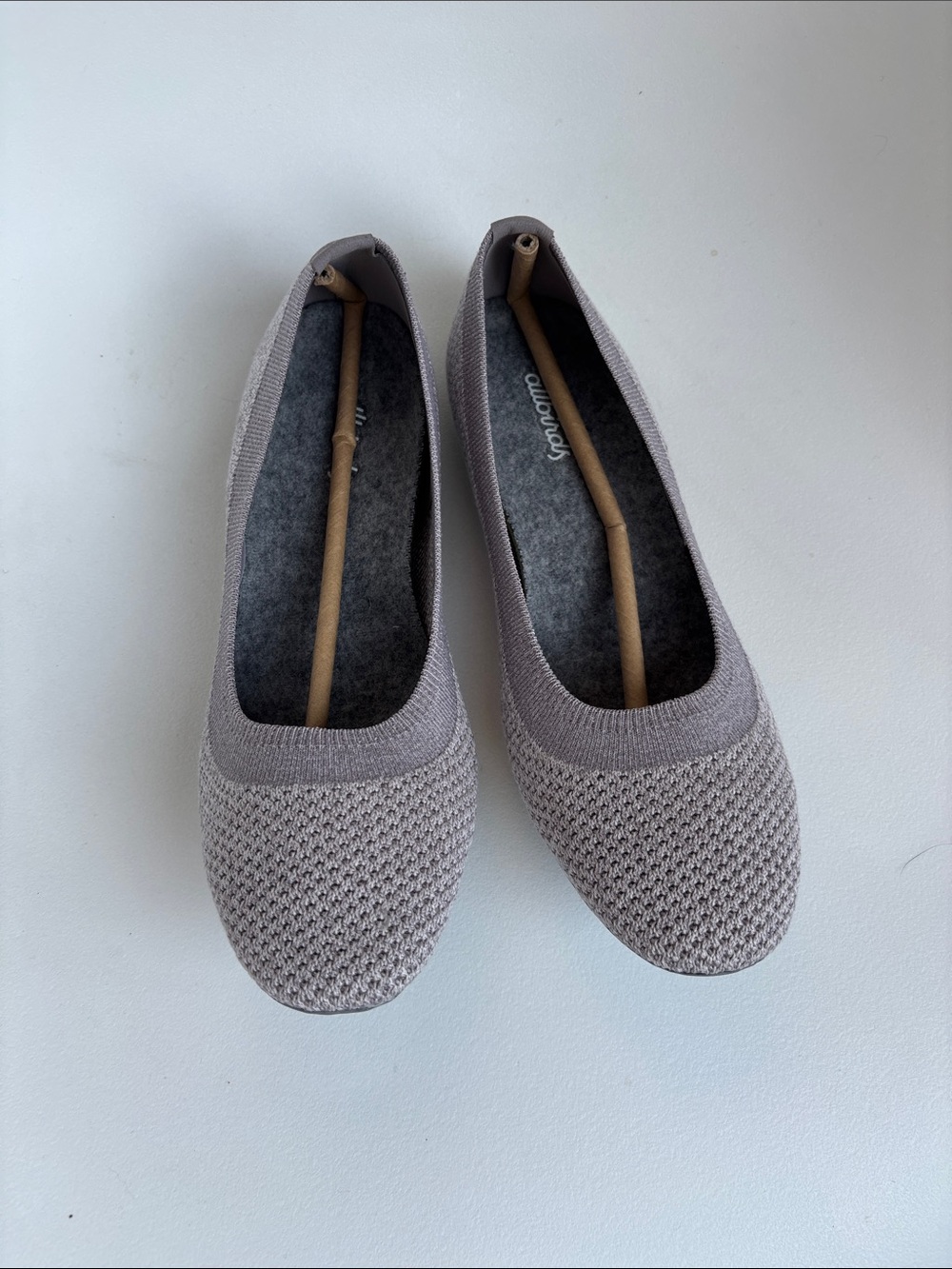 Allbirds Tree Breezer, women’s US size 7, 
Color: Hazy Mauve, New condition
